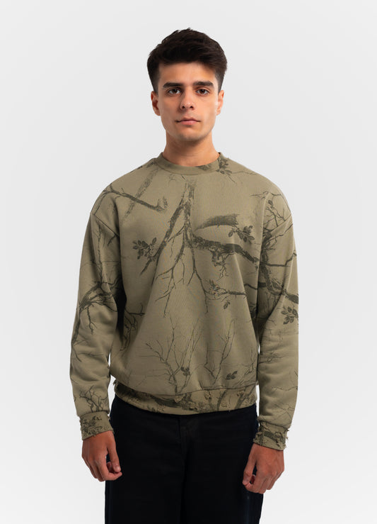 FOREST DISTRESSED SWEATSHIRT