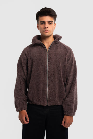 Textured Zip-Up Jacket