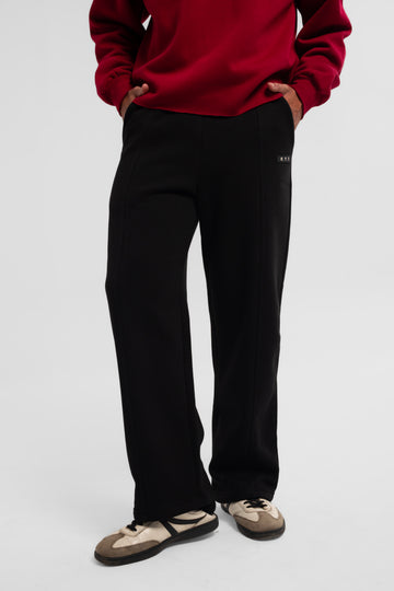 BLACK PLEATED  UNISEX TROUSER