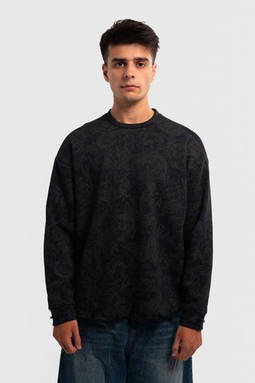 MIDNIGHT ECHO SWEATSHIRT