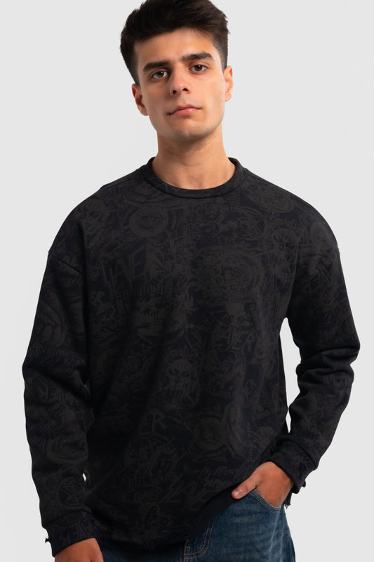 MIDNIGHT ECHO SWEATSHIRT