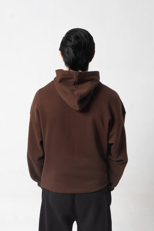 CORE HOODIE - BROWN