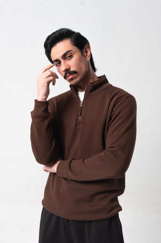 CORE ZIP - BROWN