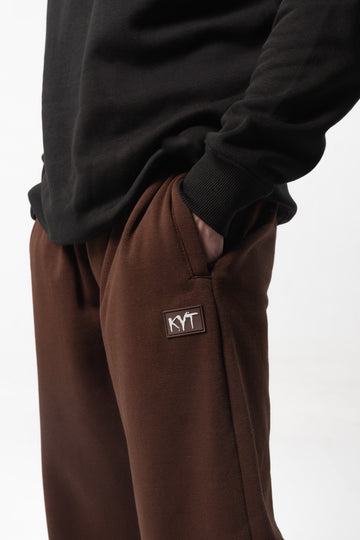 EASE TROUSERS - BROWN