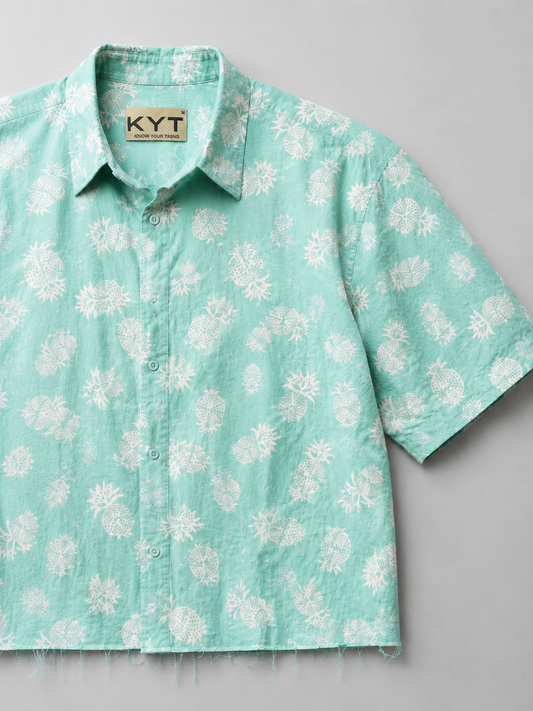 ISLAND MINT CROP TOP