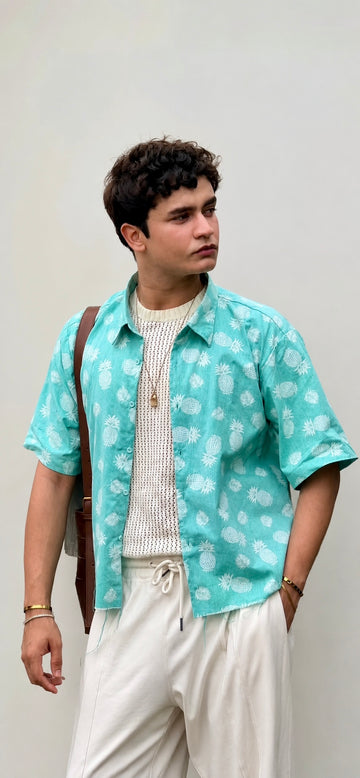 Vice City Pine Crop Top