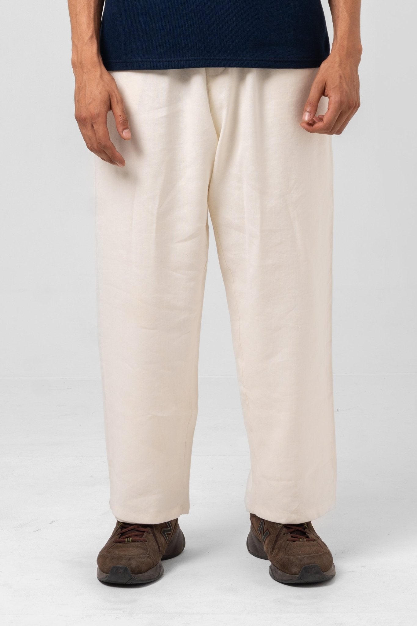 UNISEX LINEN RELAXED TROUSERS - KYT Fashion