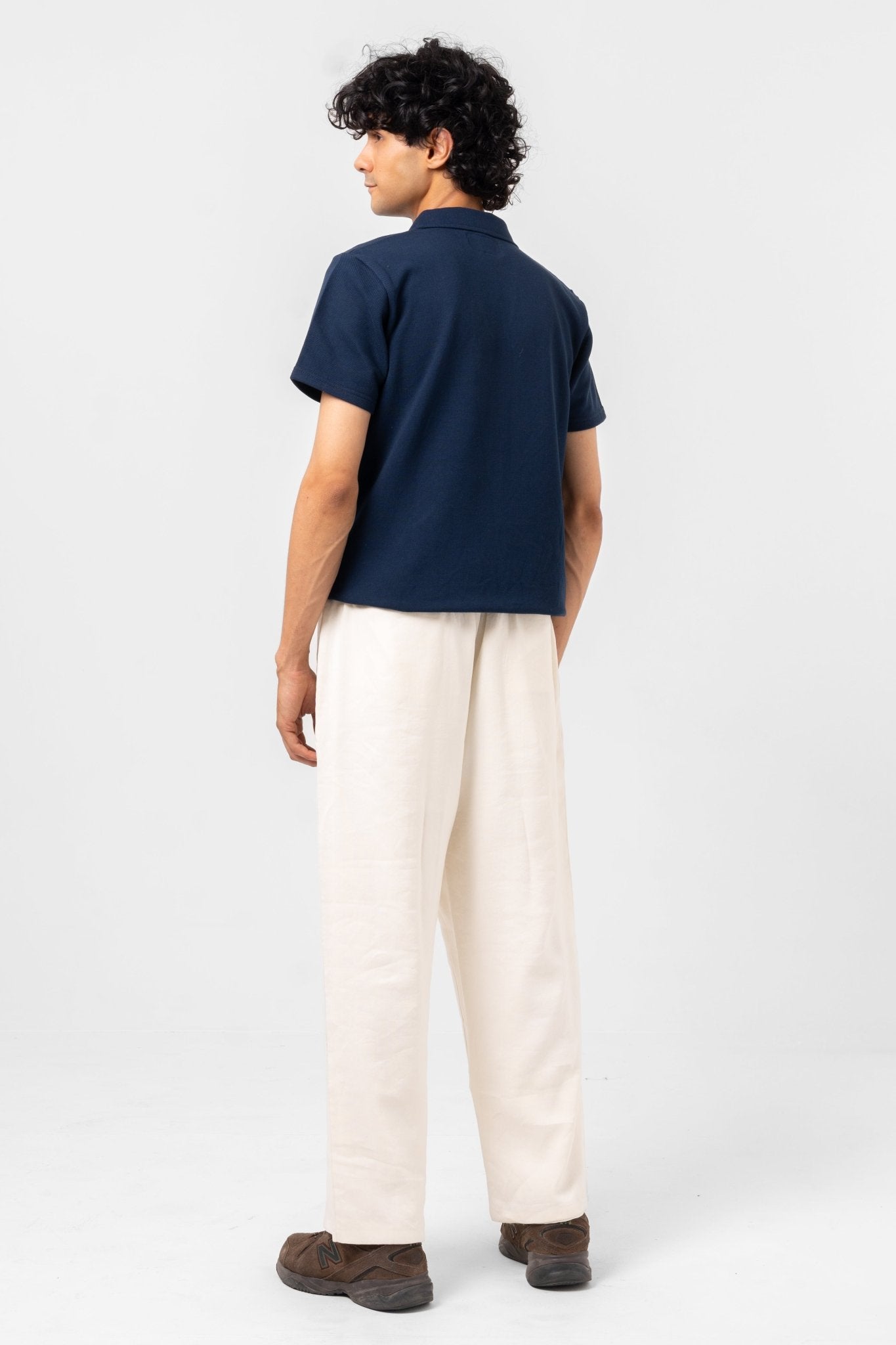 NAVY ESSENTIAL POLO - KYT Fashion